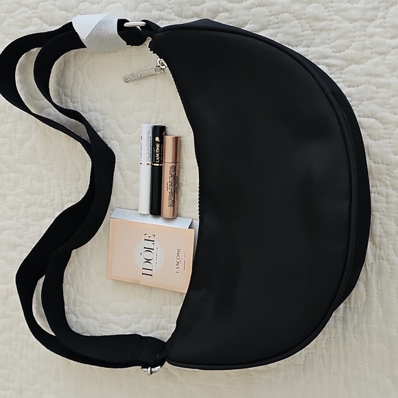 Lancome Handbags - Lancome Shoulder/Cosmetic Bag With Makeup Samples NWT